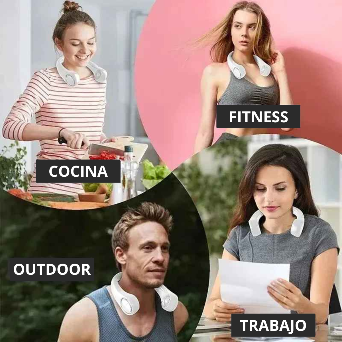 Ventilador De Cuello CoolAir