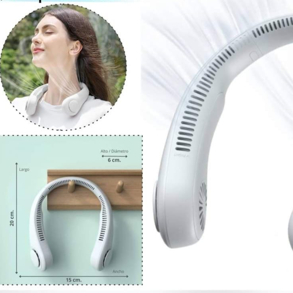 Ventilador De Cuello CoolAir